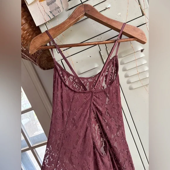 Anthropologie Lace Godet Maxi Slip Dress - Picture 9 of 12